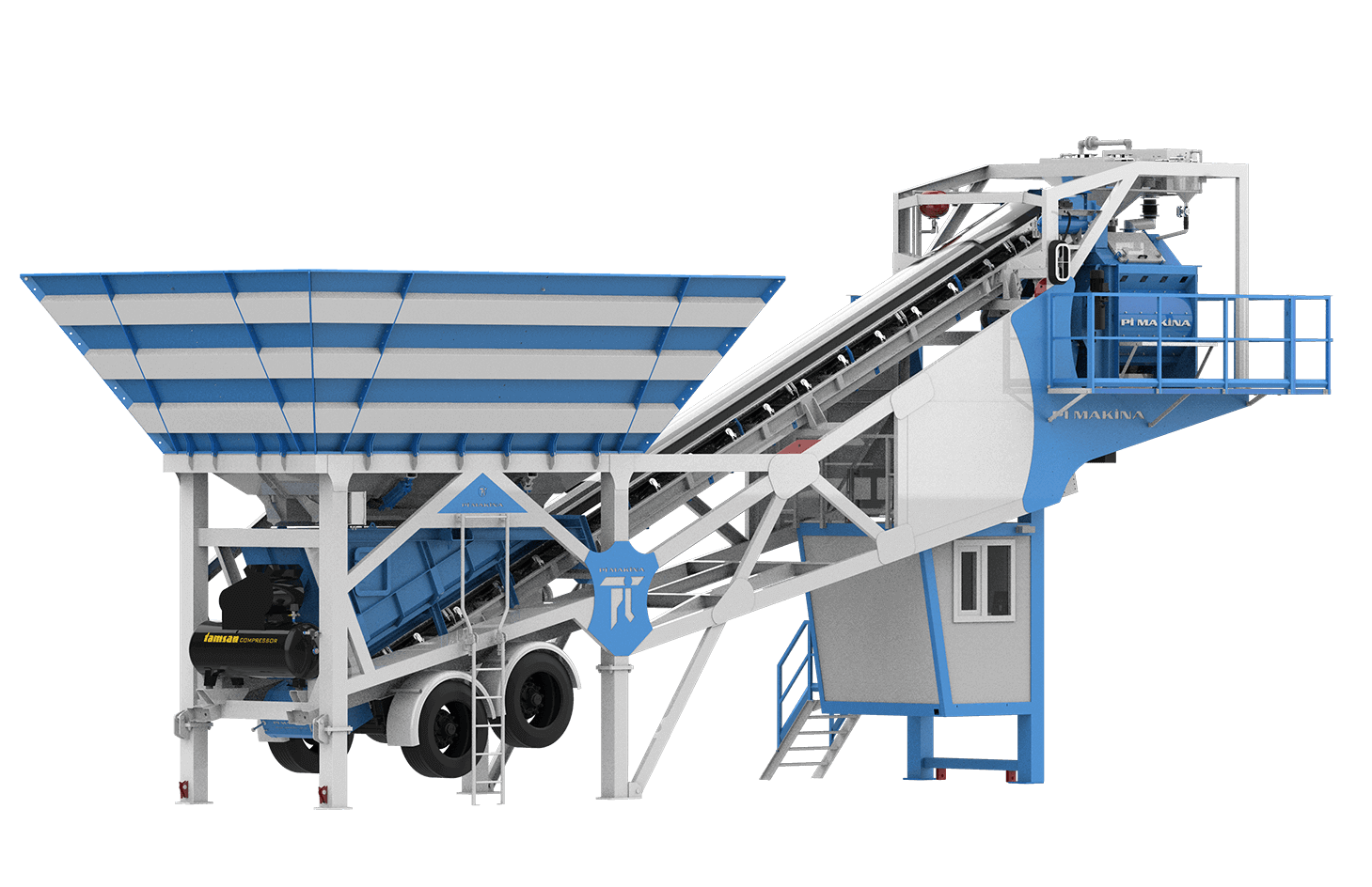 MOBILE Concrete Batching Plant